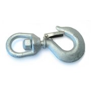 Midwest Fastener 3/4 Ton Zinc Plated Steel Safety Swivel Hooks 54659